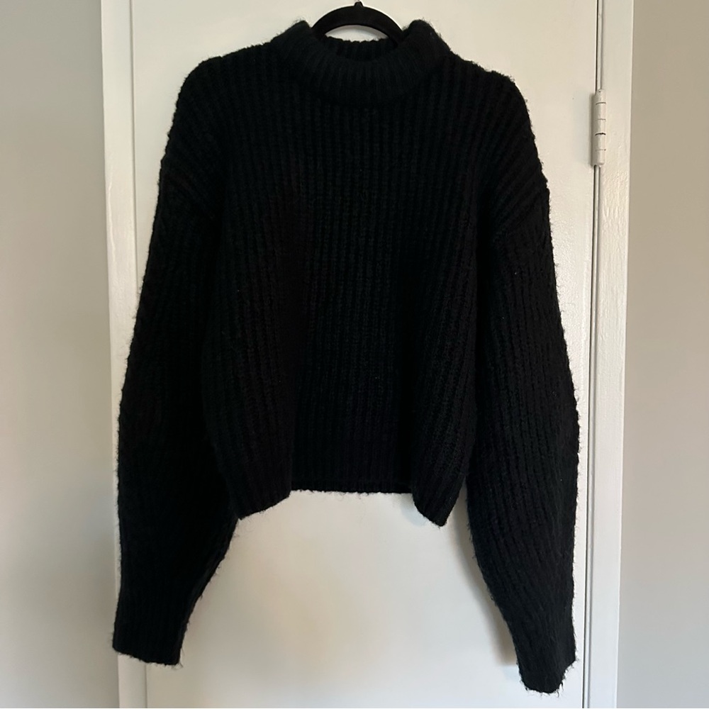 EN SAISON - Oversized Black Sweater - Size XS only